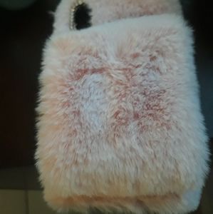 New furry iphone  wrist phone case
